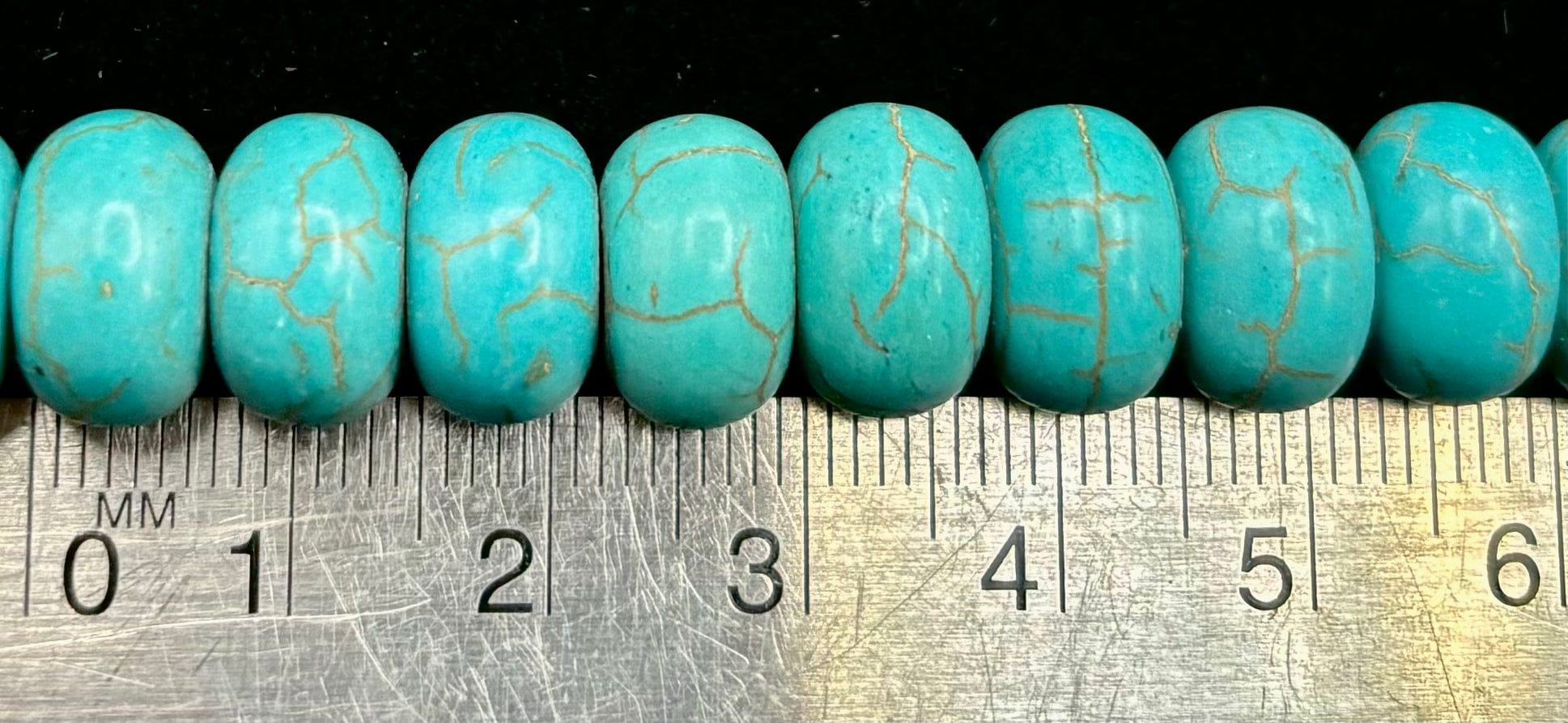 Natural Blue Magnesite Bead Strands - 8mm Round Gemstone Beads for Jewelry Making, DIY Bracelets & Necklaces - Healing Crystal for Meditation & Spiritual Gifts