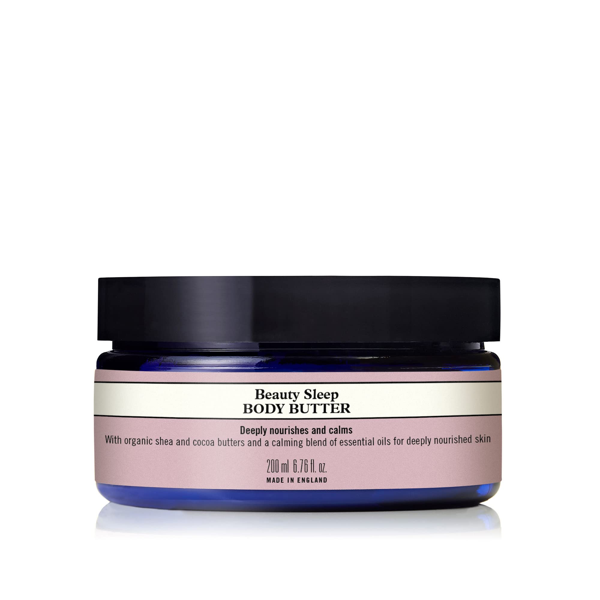 Neal's Yard Remedies Beauty Sleep Body Butter - 200g | Relaxing Lavender & Chamomile Scent for Deep Sleep | Moisturizing Night Cream for Dry Skin | Perfect for Bedtime Routine & Stress Relief