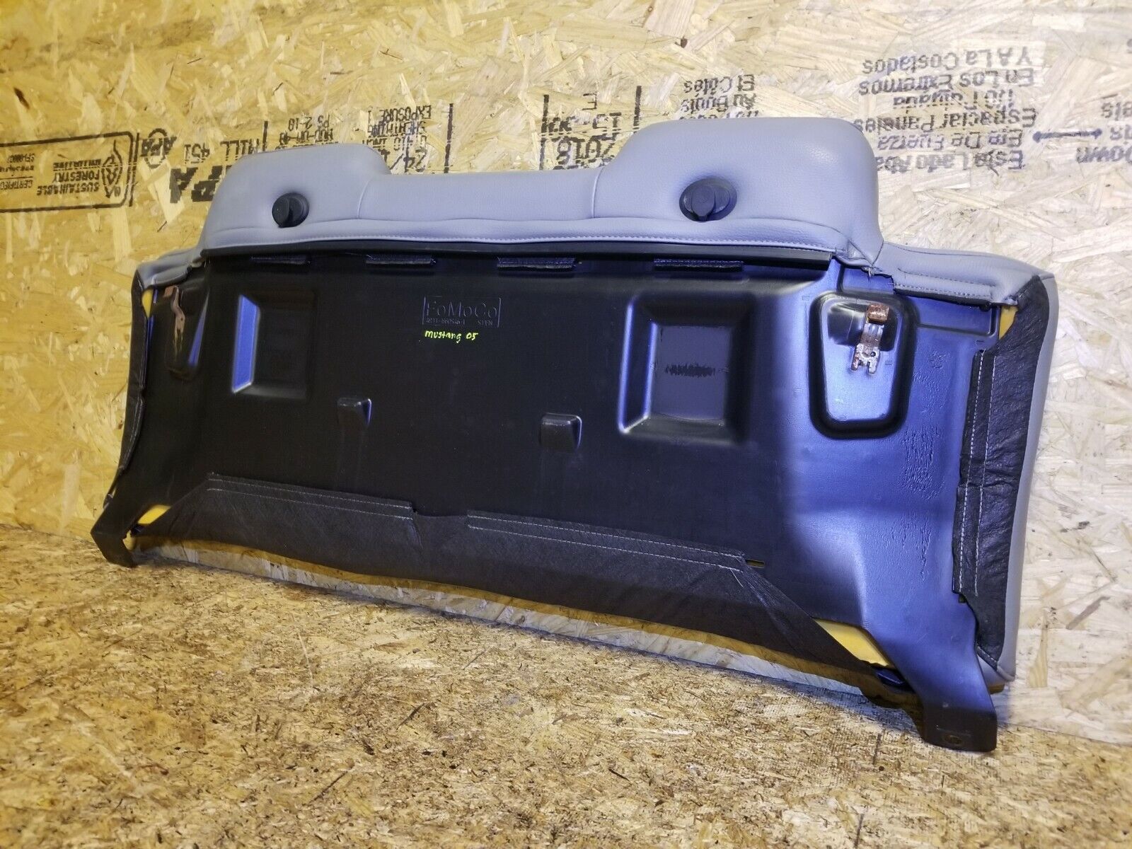 2005-2009 Ford Mustang Rear Seat Cushion Set - OEM Style Upper Back & Bottom Replacement - Perfect for Car Restoration & Comfort Upgrade