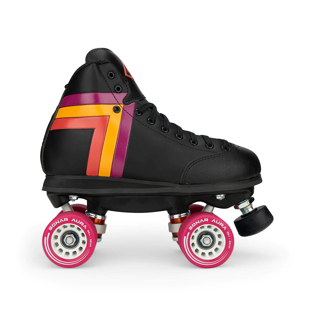 Antik Skyhawk Derby Roller Skates - Premium Quad Roller Skates for Women & Men - High-Performance Roller Derby Skates with Durable Wheels & Comfortable Boot - Perfect for Roller Derby, Rink Skating & Outdoor Use
