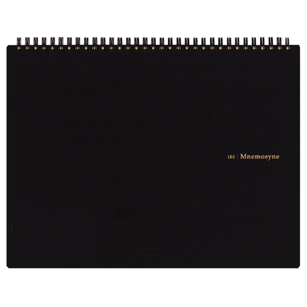 Maruman Mnemosyne Notebook A4 Size - 5mm Gridded Paper N180A for Note Taking, Journaling & Sketching - Premium Japanese Stationery for Students, Artists & Professionals