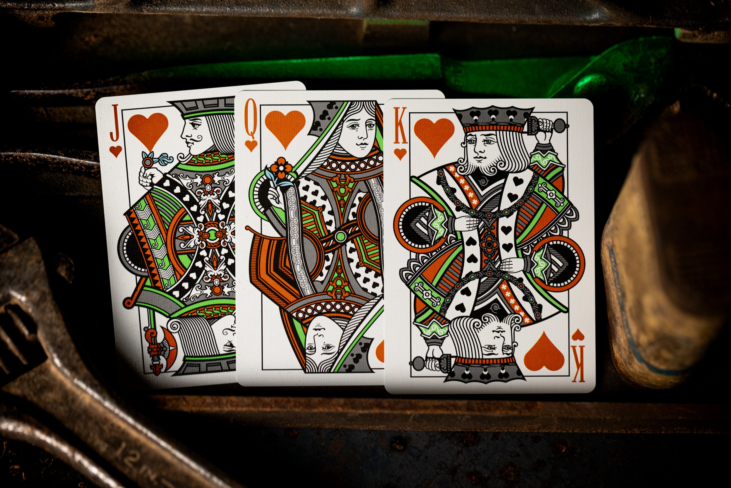 Premium KW Auto Body Threads Deck Luxury Playing Cards - Elegant Design for Poker, Blackjack & Magic Tricks | Perfect for Game Nights, Casino Parties & Collectors