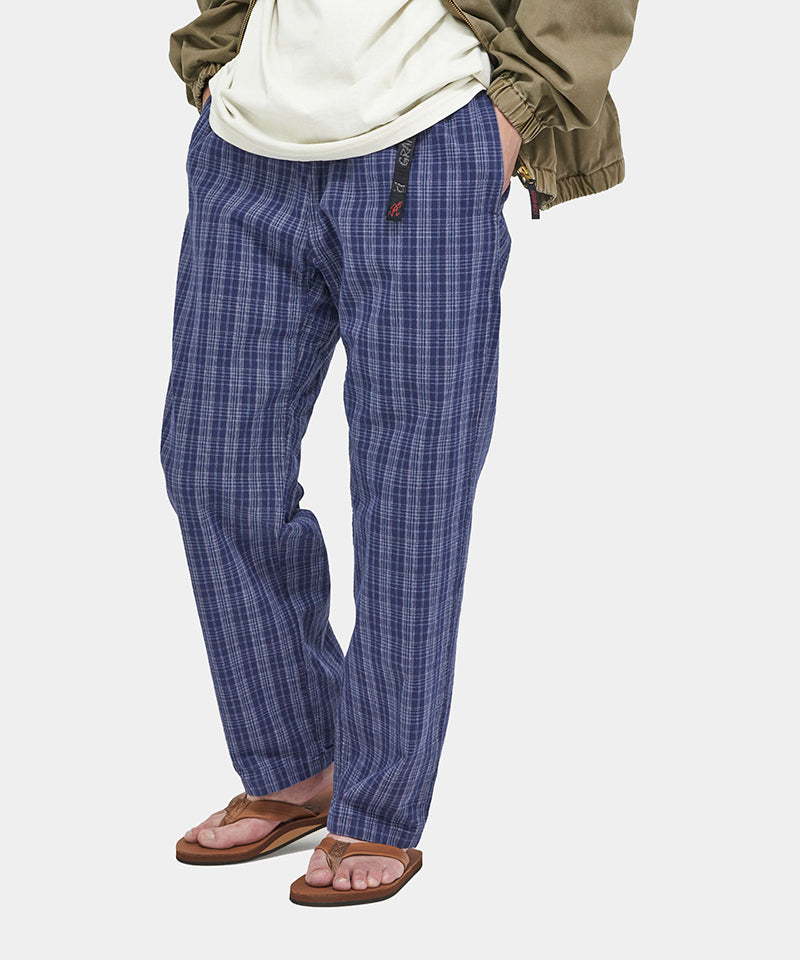 Premium O.G. Yarn-Dyed Dobby Plaid Jogger Pants for Men - Comfortable Lounge & Casual Wear for Home, Gym, and Outdoor Activities
