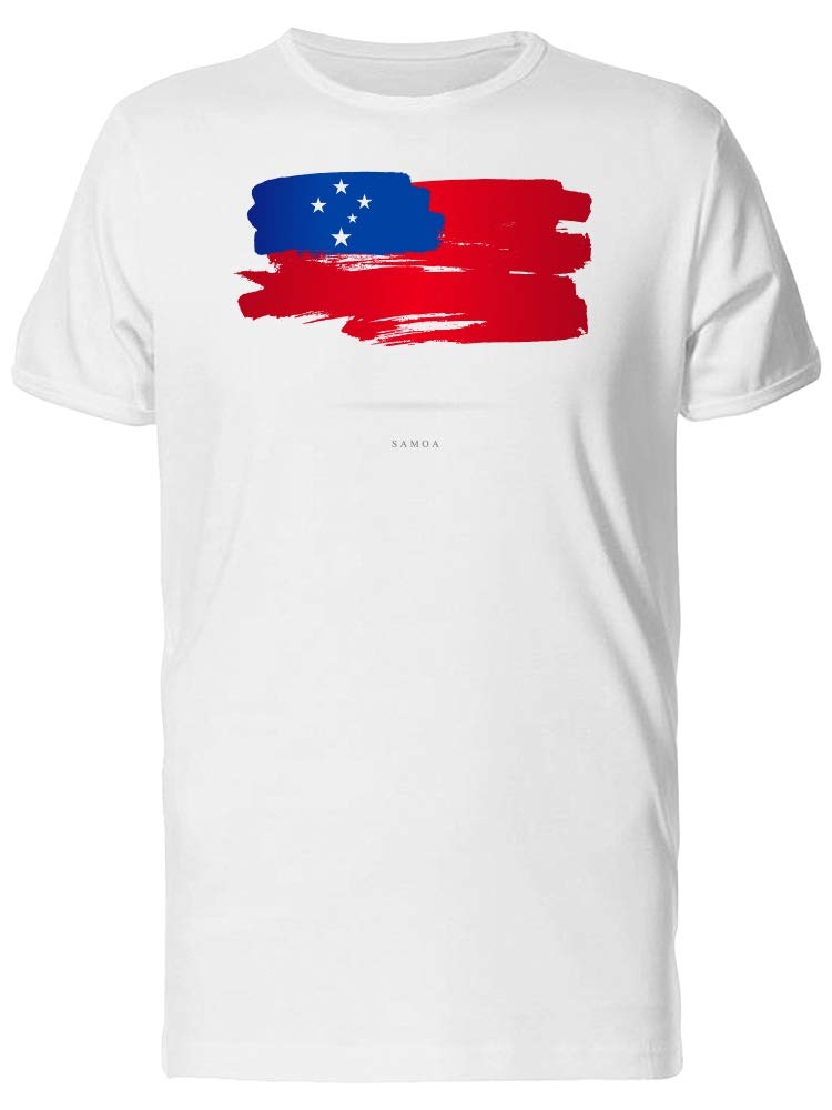 Smartprints Samoa Flag Graphic T-Shirt for Men - Patriotic & Stylish Casual Wear for Sports, Travel & Everyday Outfits
