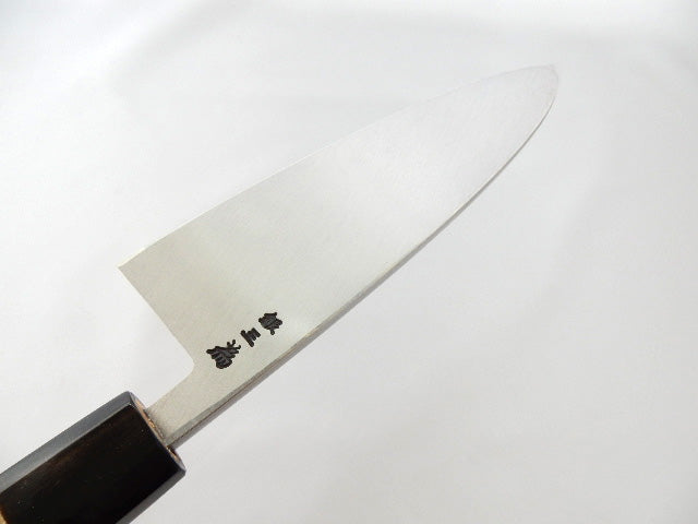 Sakai Takayuki GINSAN Silver #3 Steel Professional Japanese Deba Knife - Premium Stainless Steel Kitchen Knife for Sushi, Fish Filleting & Asian Cooking