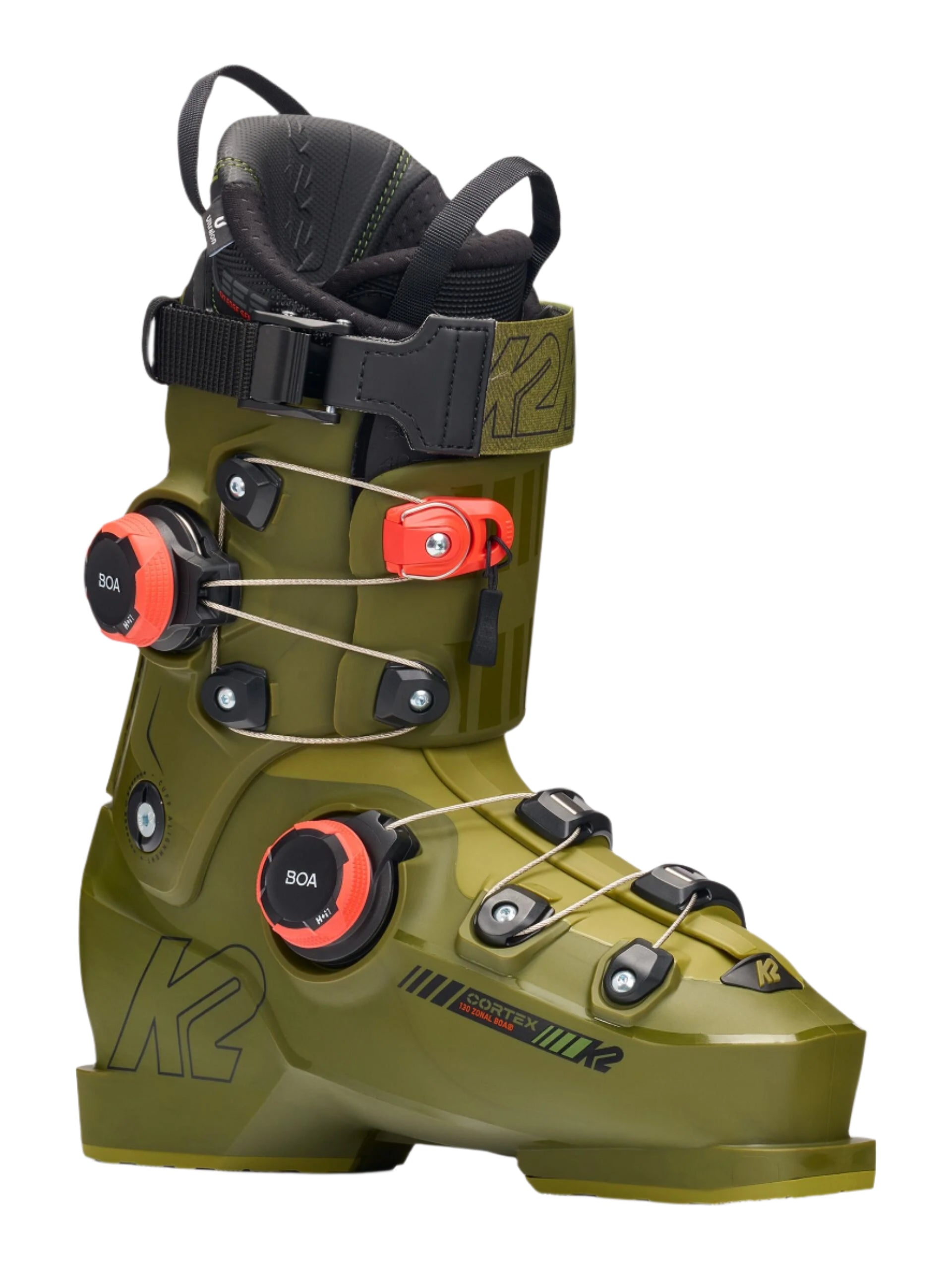 K2 Cortex 130 Zonal BOA Ski Boots 2026 - Men's High-Performance Ski Boots for All-Mountain Skiing | Perfect for Alpine Skiing & Freeride Adventures