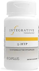 Integrative Therapeutics 5-HTP Supplement | 100mg Capsules for Mood Support & Stress Relief | Natural Serotonin Booster for Better Sleep & Anxiety Relief | Perfect for Daily Wellness Routine & Emotional Balance