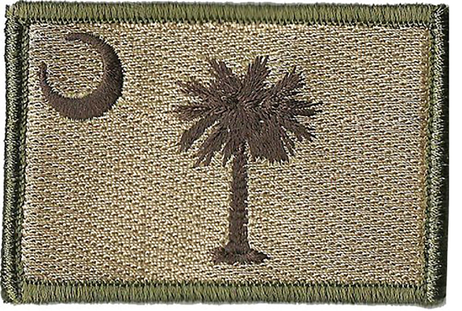 South Carolina Tactical Patch - Military Grade Hook & Loop Morale Patch for Army, Police & Outdoor Enthusiasts | Perfect for Vests, Backpacks & Tactical Gear
