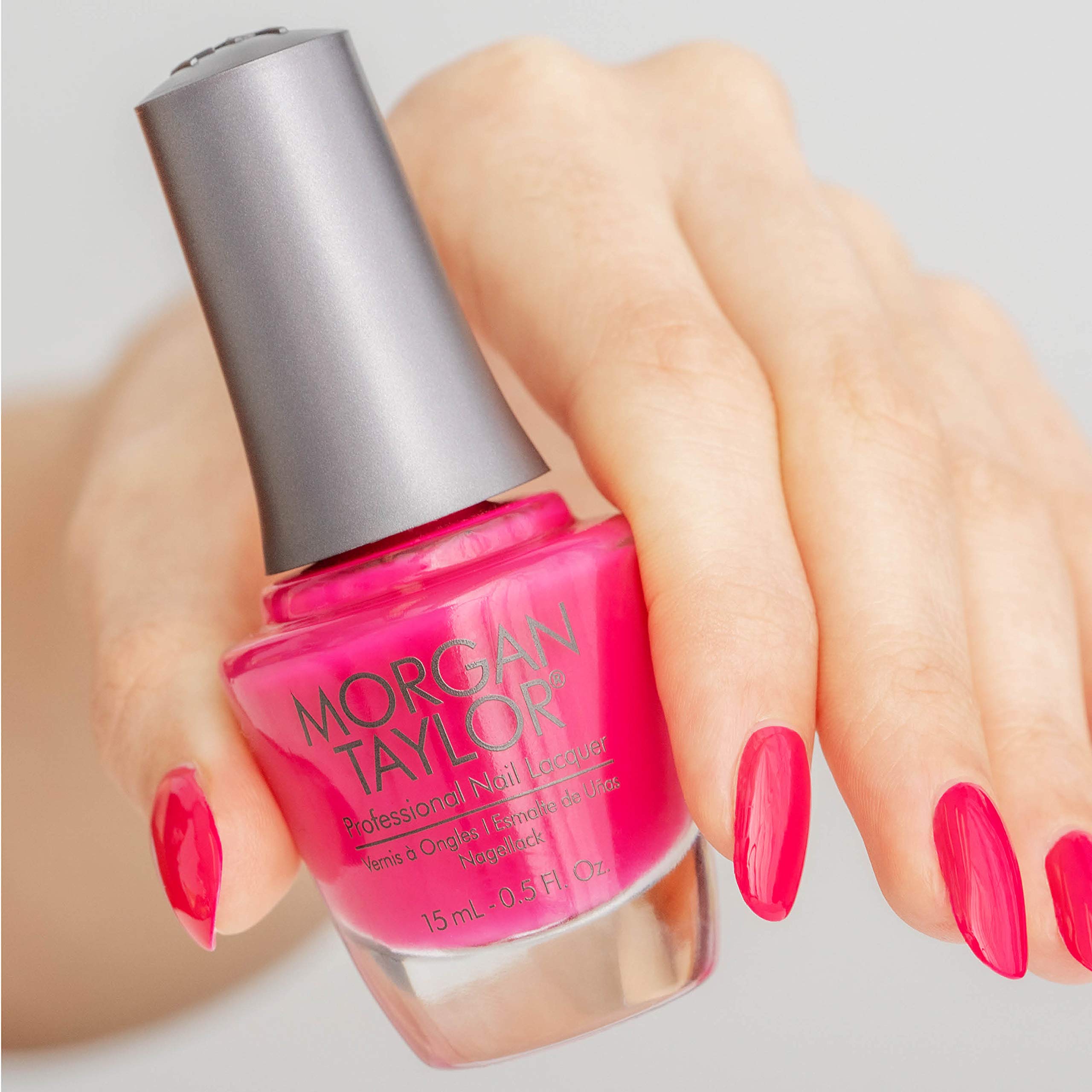 Morgan Taylor Long Lasting Nail Polish - 0.5 oz Professional Nail Lacquer for Salon Quality Manicures at Home | Perfect for Parties, Weddings & Everyday Wear
