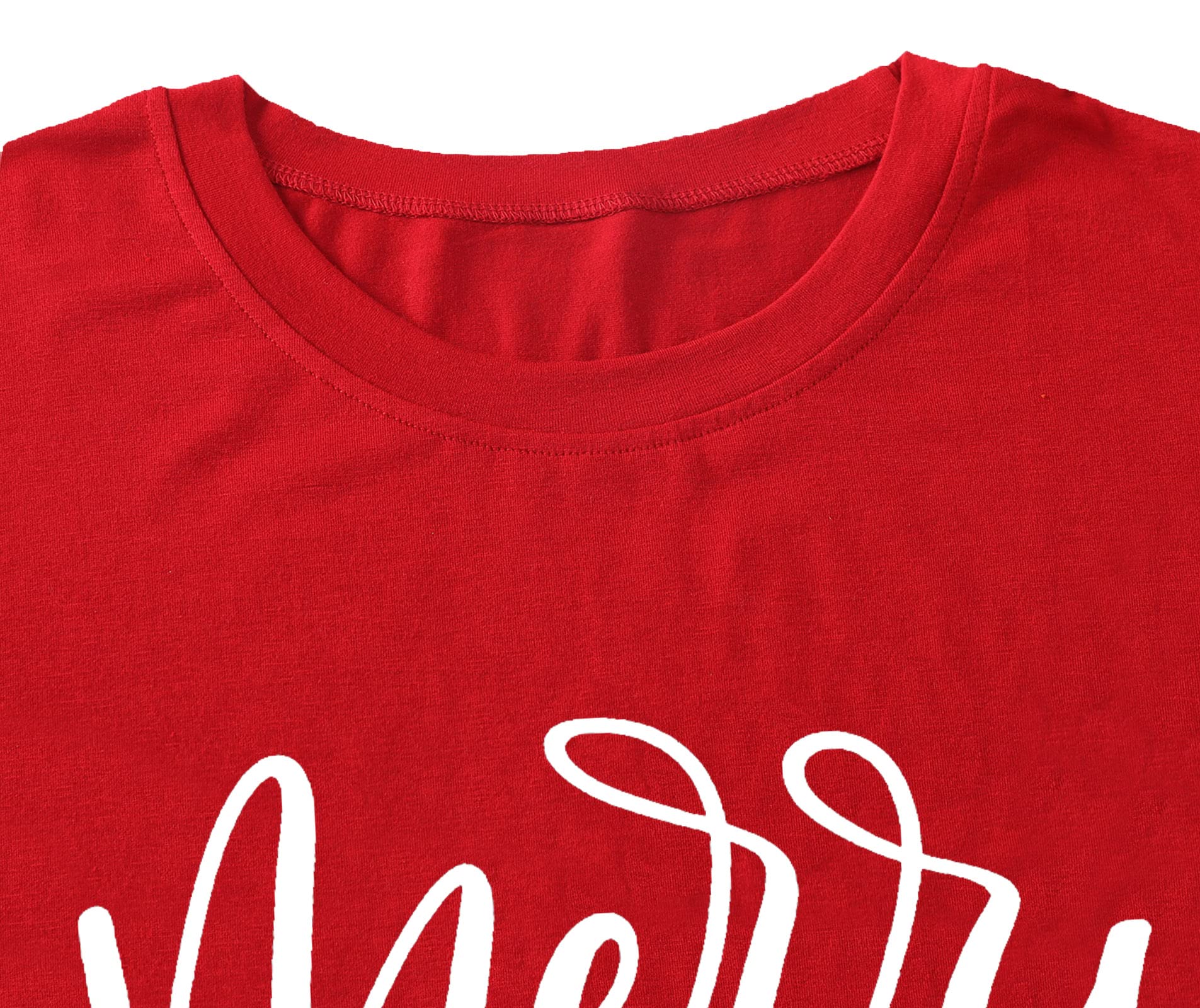 Merry and Bright Christmas Plus Size Shirt for Women - Oversized Holiday Tee with Festive Design - Perfect for Xmas Parties, Family Gatherings & Winter Celebrations