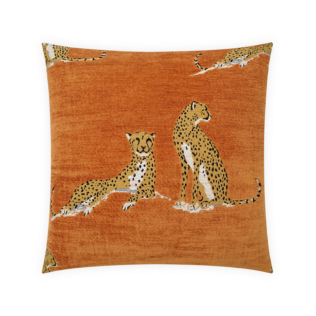 Los Gatos Soft Plush Pillow - Orange Marmalade Color, Cozy Cushion for Sofa, Bed & Home Decor - Perfect for Living Room, Bedroom & Office Relaxation