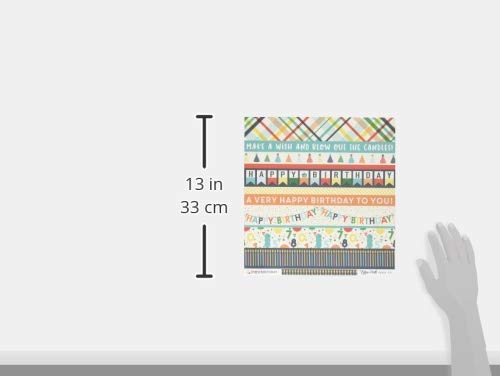 Echo Park Paper Co. Birthday Cake Scrapbooking Paper - Premium 12x12 Cardstock for DIY Cards, Party Decorations & Scrapbook Albums | Perfect for Birthdays, Baby Showers & Craft Projects