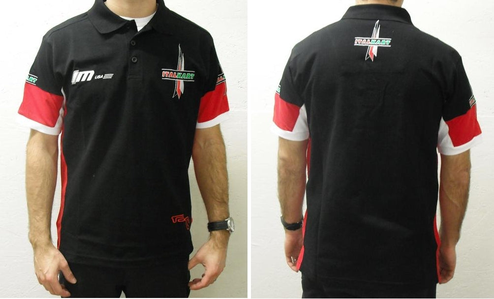 iTalkart Team Polo Shirt for Men - Moisture Wicking Performance Golf Shirt with UV Protection - Perfect for Golf, Tennis, Work & Casual Wear