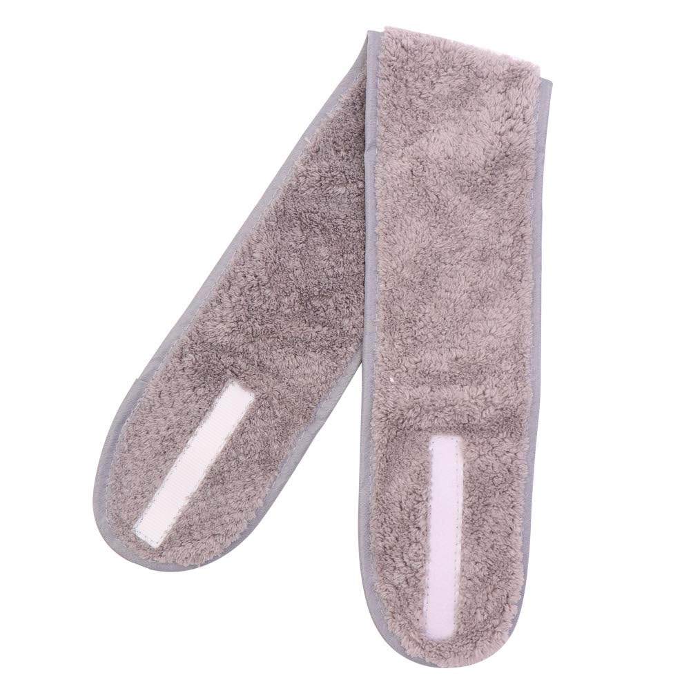 ZAUKY Spa Shower Headband - Soft Makeup & Facial Wash Headband for Women, Waterproof & Adjustable Hair Band for Salon, Spa, Bath, Skincare (Multicolor, Pack of 1) - Perfect for Showering, Washing Face & Beauty Routines