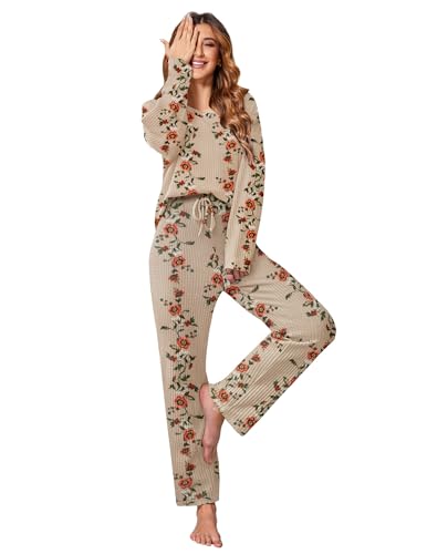 Khaki Floral Print