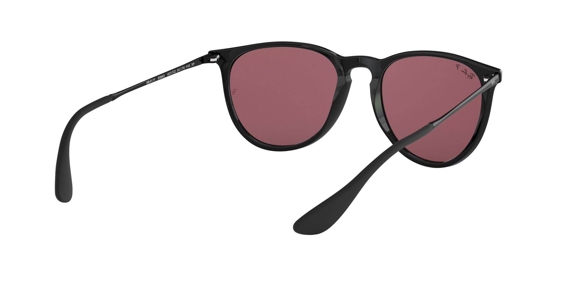 Ray-Ban RB4171 Erika Round Polarized Sunglasses for Women & Men - UV Protection, Classic Retro Style - Perfect for Driving, Beach & Outdoor Activities