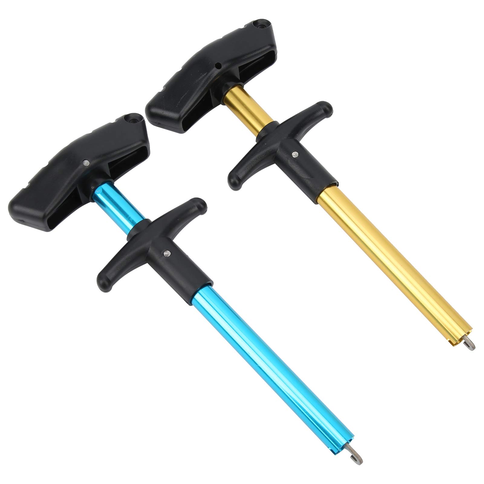 Fish Hook Remover Tool - Ergonomic Aluminum Alloy T-Shaped Hook Extractor for Boat & Outdoor Fishing | Essential Gear for Anglers & Fishermen | Perfect for Catch-and-Release, Saltwater & Freshwater Fishing