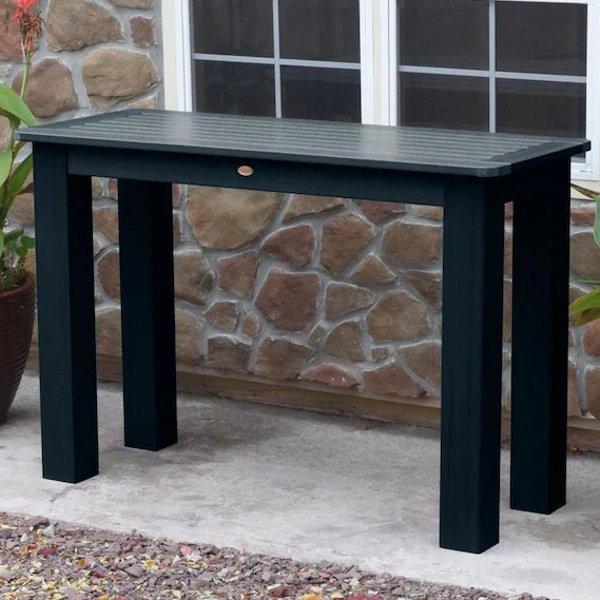 Outdoor Counter Height Sideboard Table - Durable Patio Bar Table for Entertaining, Dining & Outdoor Decor - Perfect for Backyard, Garden & Poolside Use
