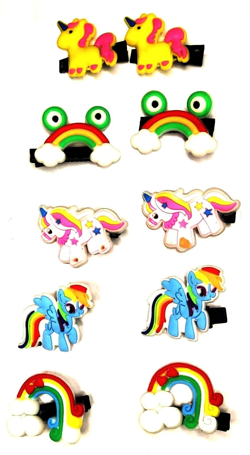 Mermaids Hair Clips for Toddlers Girls - 20 Pack Cute Baby Hair Accessories Set for Kids - Perfect for Parties, School, and Everyday Styling