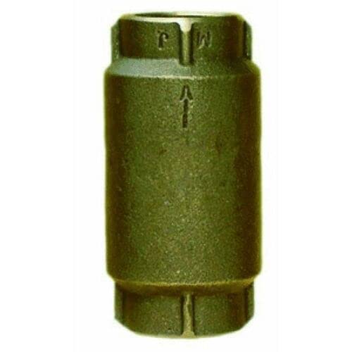 1 Pc Lead-Free Check Valve No 506SB - Brass Water Backflow Preventer for Plumbing, Irrigation & Home Appliances
