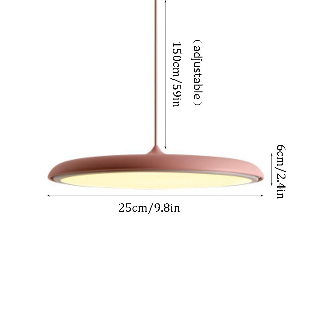 Modern Flush Mount LED Ceiling Light Fixture - 6000K Cool White, Energy Efficient Hanging Pendant Lamp for Living Room, Bedroom & Hallway - Stylish Home Decor Lighting for Nighttime Ambience & Interior Design