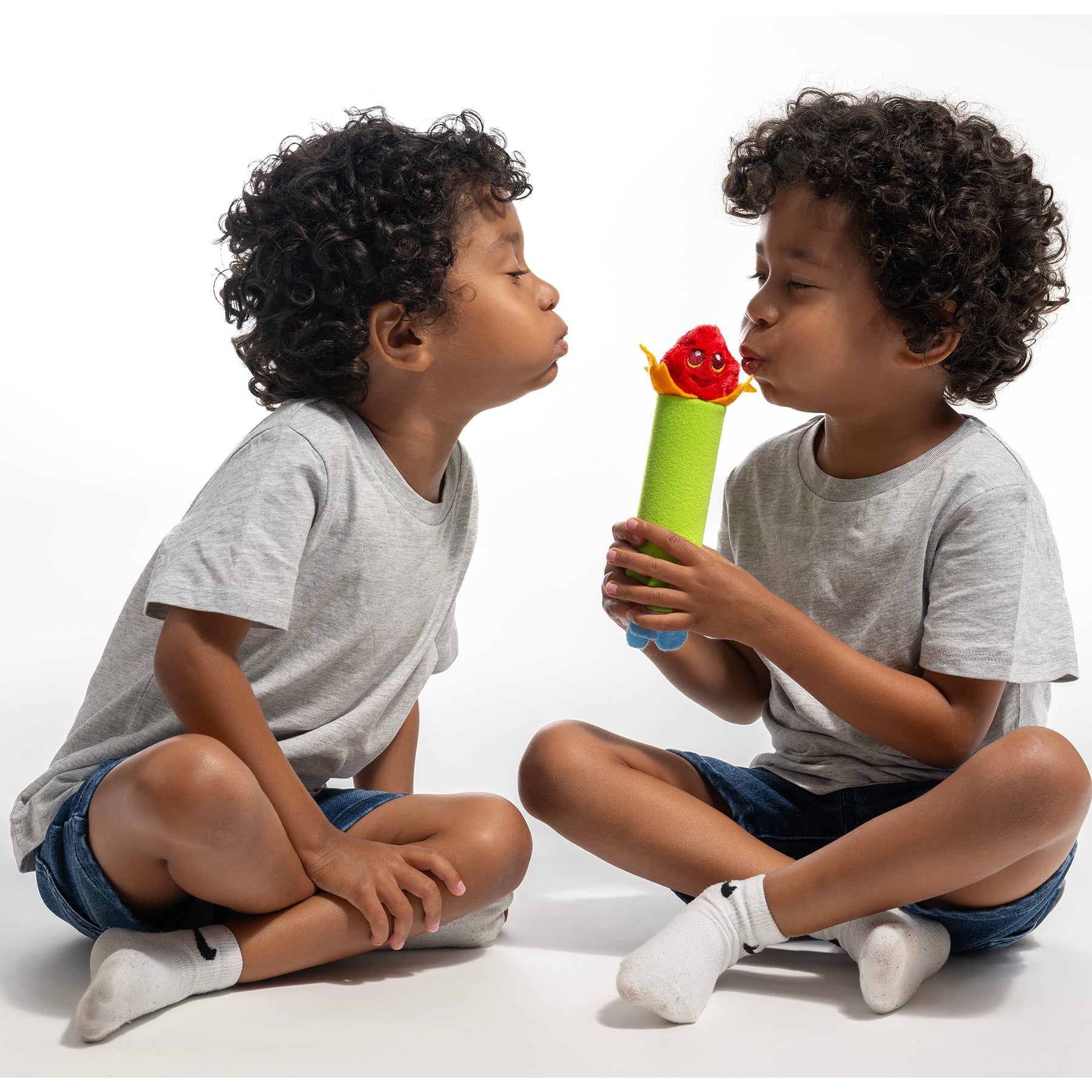 Calm Caterpillar Bloomie - Dual Sided Flower & Candle Breathing Toy for Kids | Mindfulness & Anxiety Relief Tool | Perfect for Bedtime, Classroom & Therapy Sessions