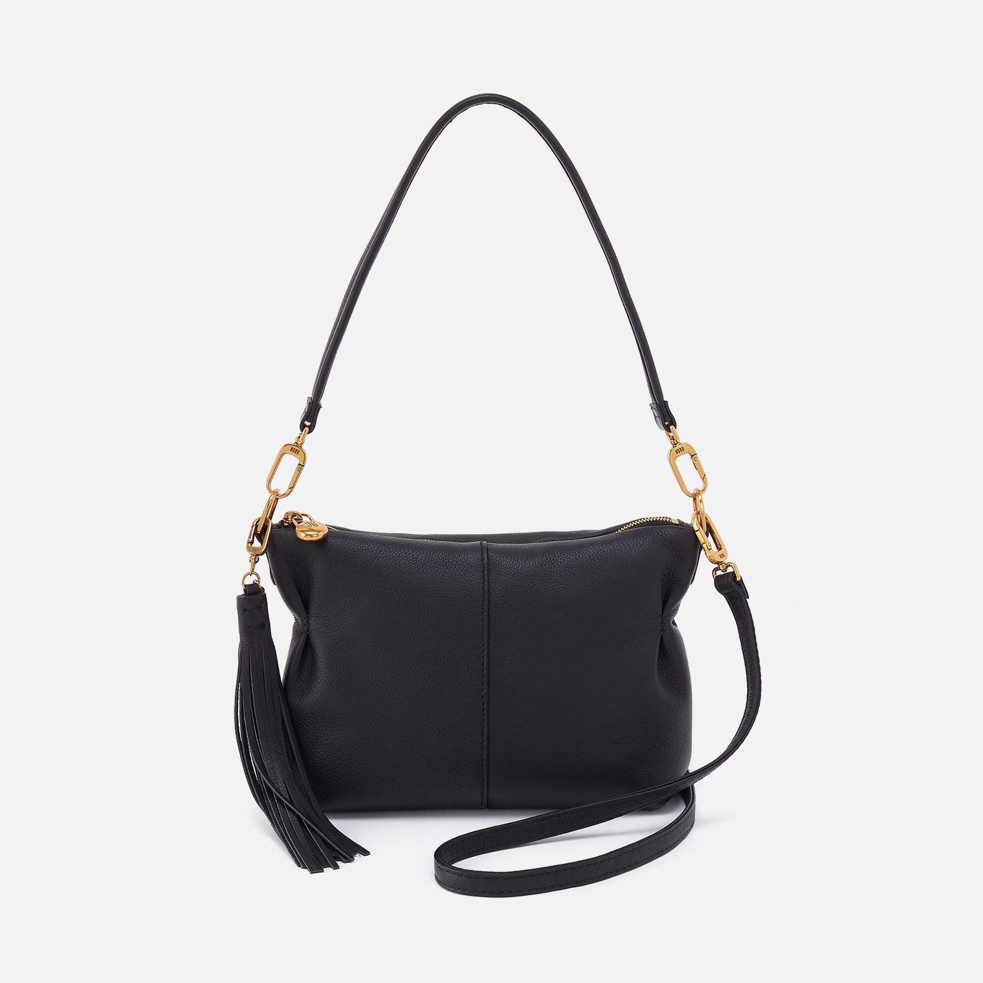 Kori Crossbody Bag in Pebbled Leather - Stylish & Durable Women's Handbag for Everyday Use, Work & Travel | Black
