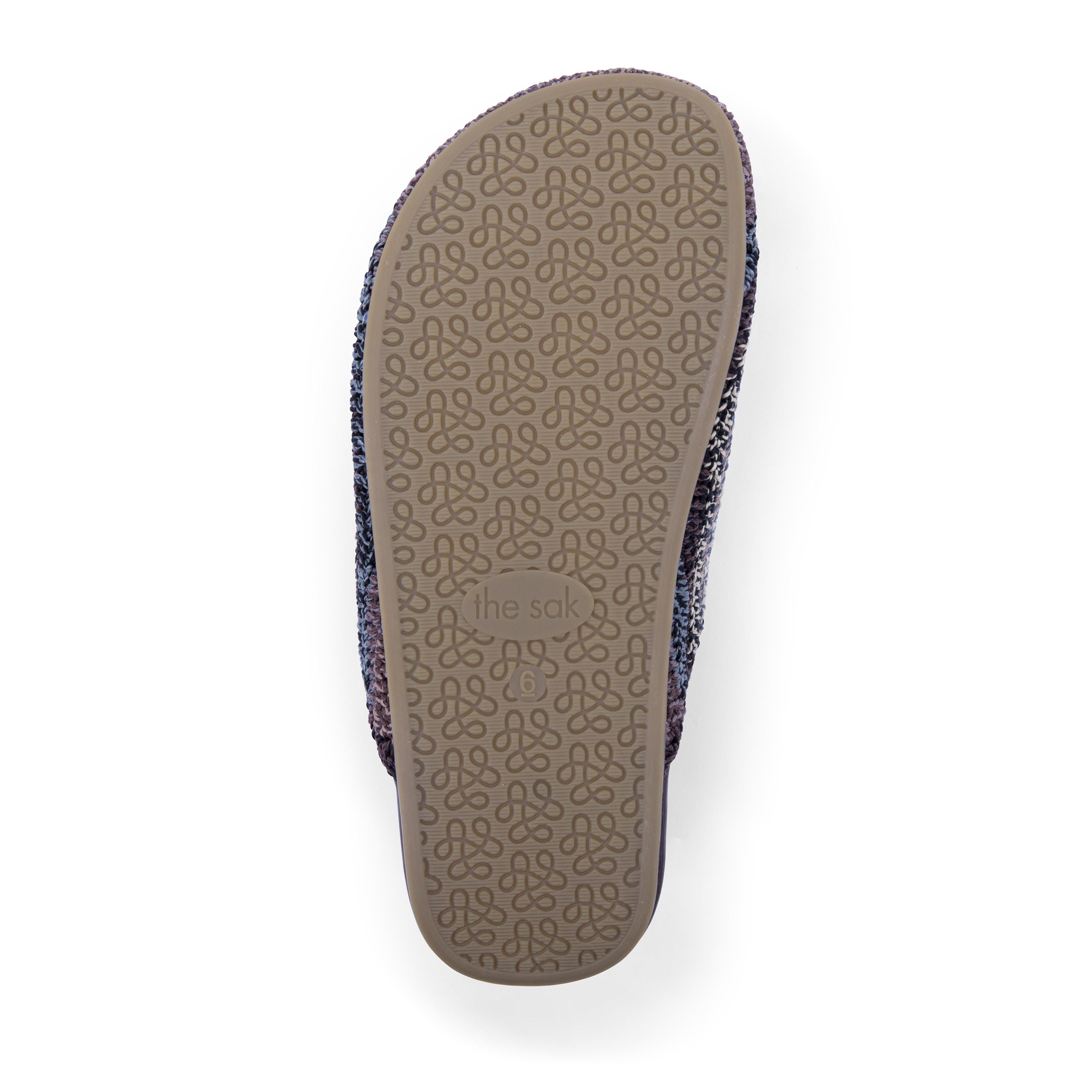 Hand Crochet Bolinas Clog - Comfortable Aspen Stripe Slip-On Shoes for Women - Perfect for Beach, Garden & Casual Wear