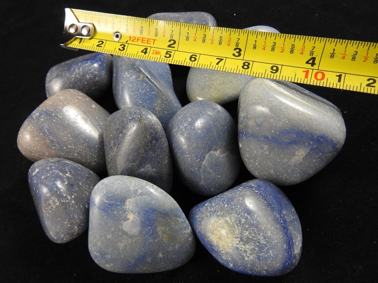 Natural Blue Quartz Crystals - 1 lb Bulk Raw Stones for Healing, Jewelry Making & Decor | Perfect for Reiki, Meditation & Home Decoration
