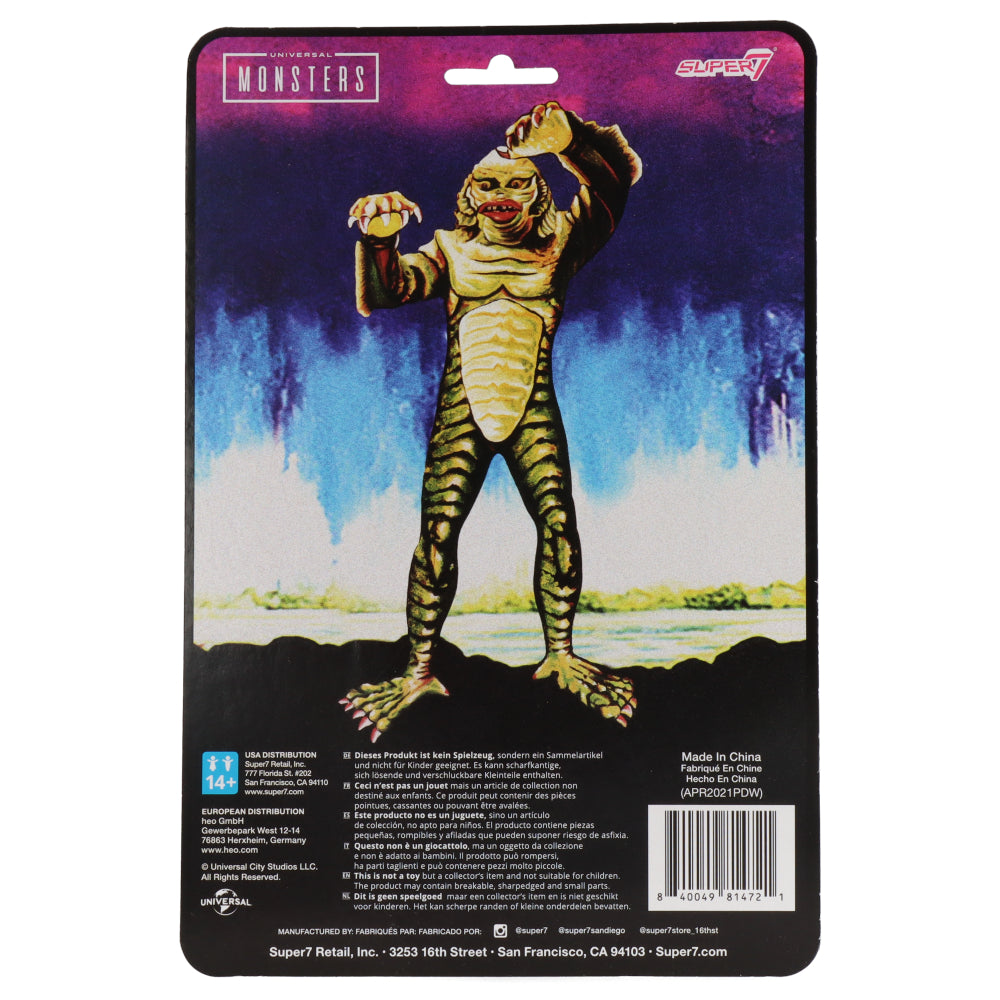 Creature from the Black Lagoon 2 Super 7 Monsters ReAction Figure - Classic Horror Movie Collectible for Display & Home Decor