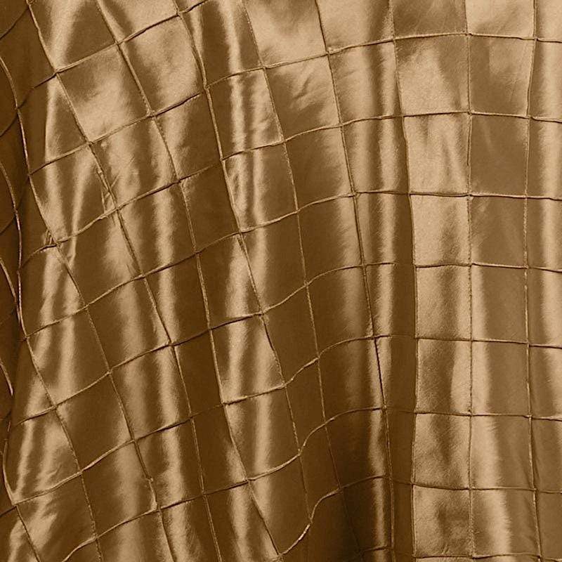 120 Pintuck Round Tablecloth - Elegant Wedding & Party Table Linens for Banquet, Reception, and Special Events