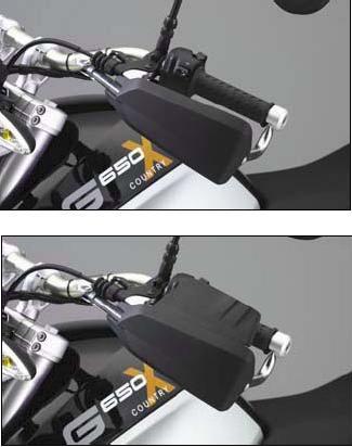 BMW F800GS F650GS2 G650X Series Handguard Kit - Durable Motorcycle Hand Guards for Off-Road & Adventure Riding - Perfect for Trail, Dirt Bike & Dual-Sport Protection