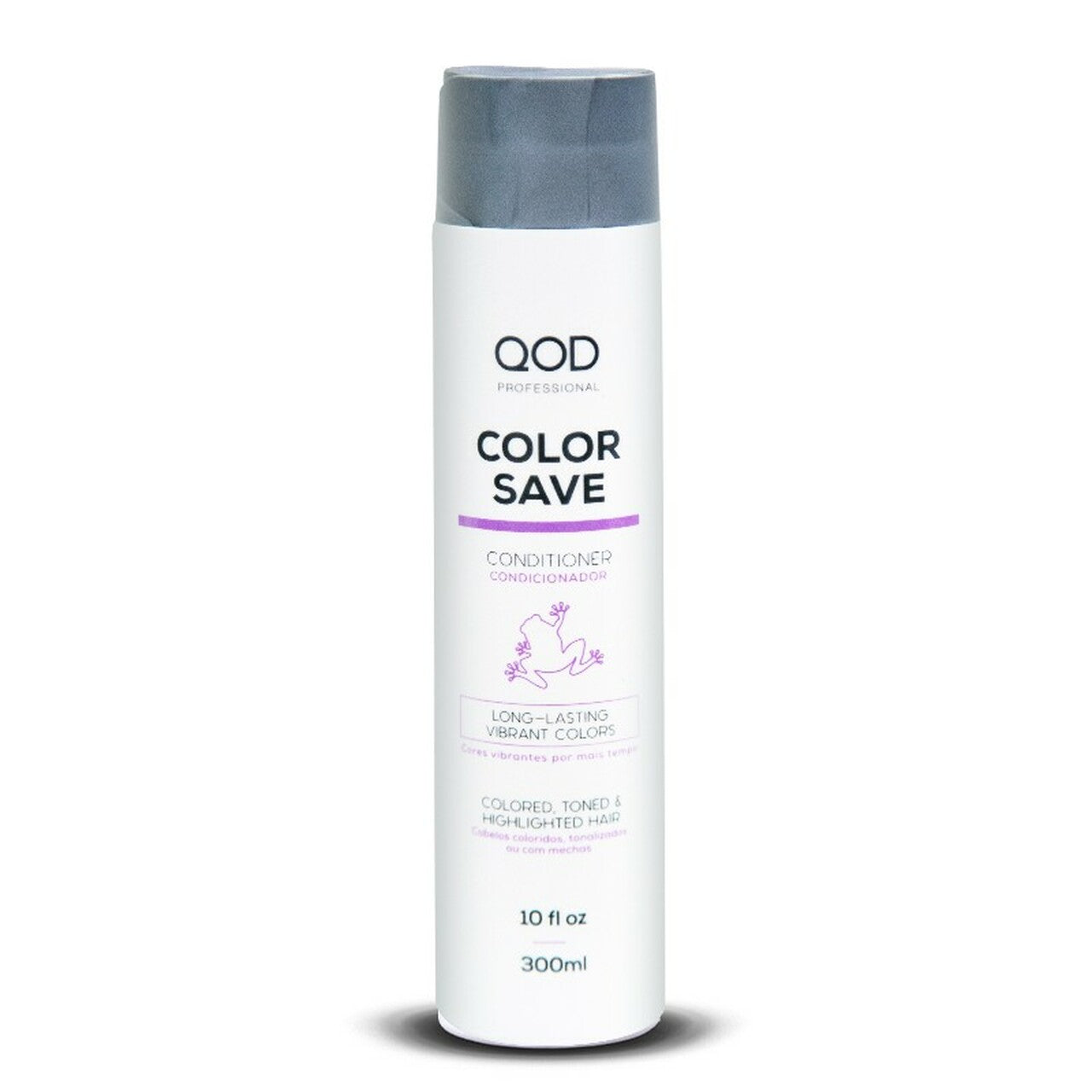 QOD Color Save Colored & Bleached Hair Moisturizing Treatment Conditioner 300ml - Hydrating Hair Mask for Damaged Hair, Salon-Quality Care at Home, Perfect for Dry & Frizzy Hair After Coloring or Bleaching