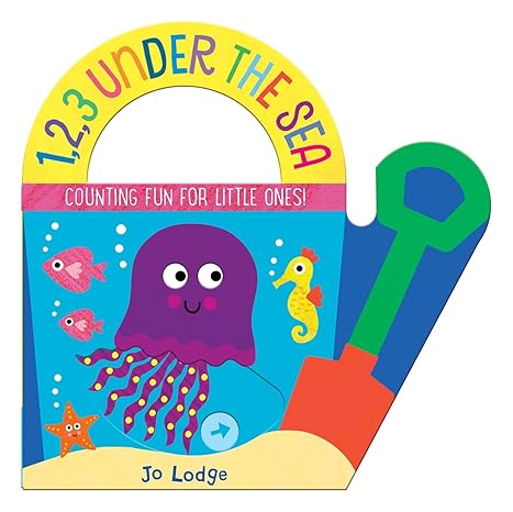 Carry Me 123 Under the Sea Counting Book - Fun Ocean-Themed Educational Toy for Kids Learning Numbers | Perfect for Preschool Math Activities & Underwater Adventure Playtime