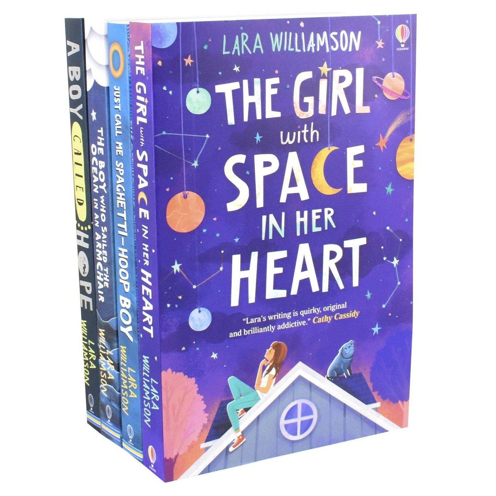 A Boy Called Hope by Lara Williamson - 4 Book Set for Kids Ages 9-14 - Paperback Collection - Perfect for Young Readers & Middle School Book Clubs