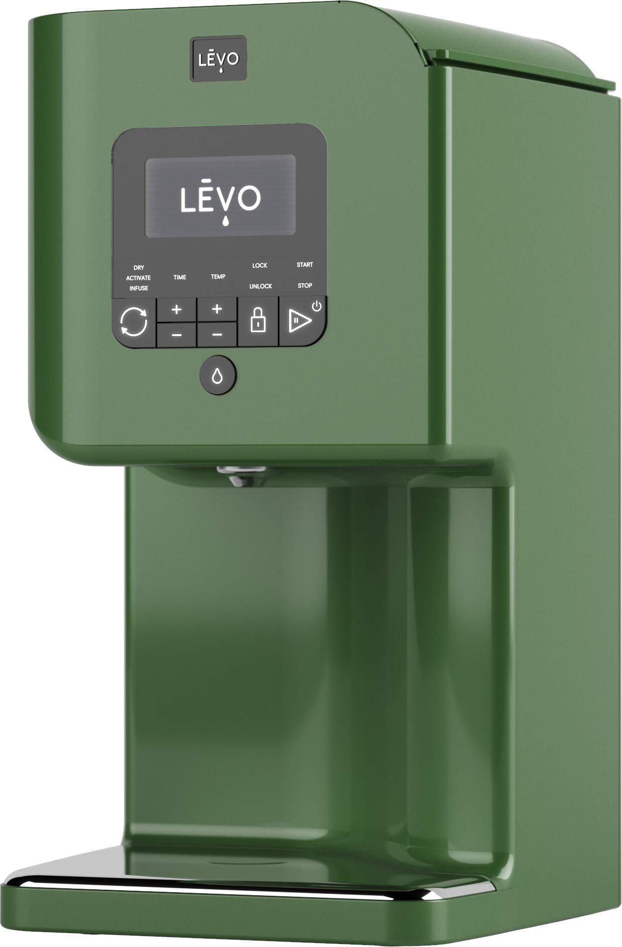 LEVO II Herbal Oil Infusion Machine - Botanical Extractor & Decarboxylator for Tinctures, Gummies, Brownies - Essential Oil Infuser & Herb Dryer - Perfect for Home Cooking, Baking, and DIY Herbal Remedies (Garden Green)