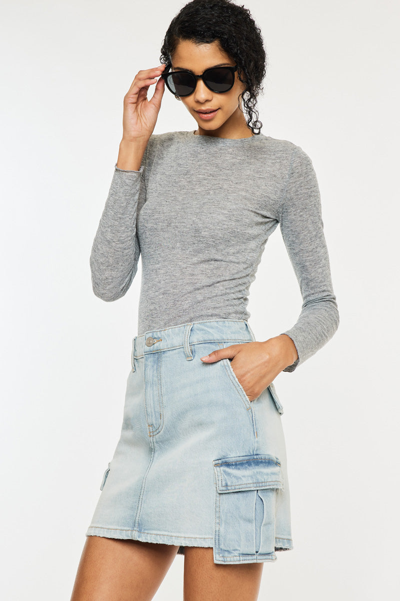 Rosetta Cargo Mini Skirt for Women - Stylish Utility Skirt with Pockets | Perfect for Hiking, Travel & Casual Outfits