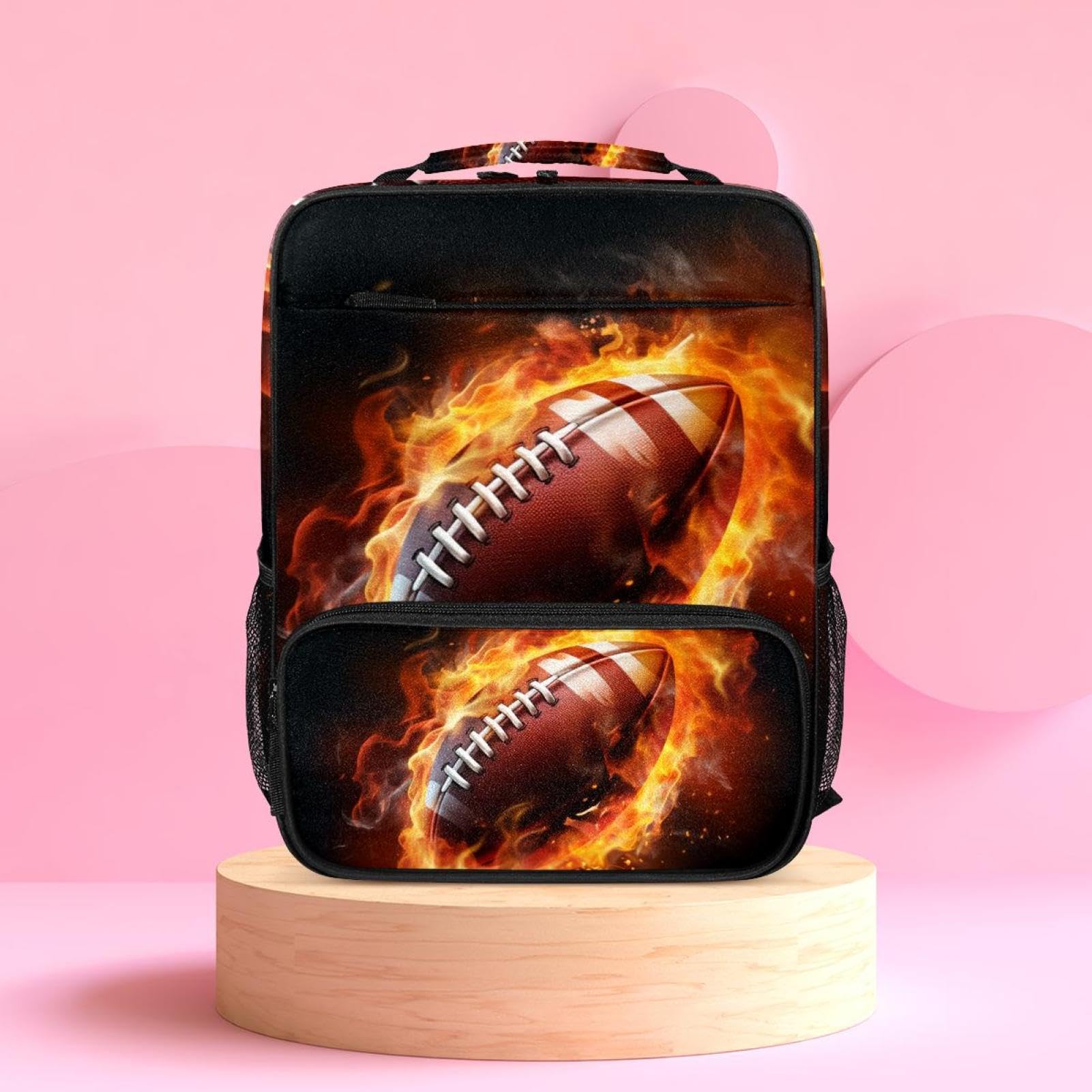 Best Travel Backpack for Men & Women - Durable & Stylish for Commuting, Hiking & American Football Games - Perfect for Work, School & Outdoor Adventures