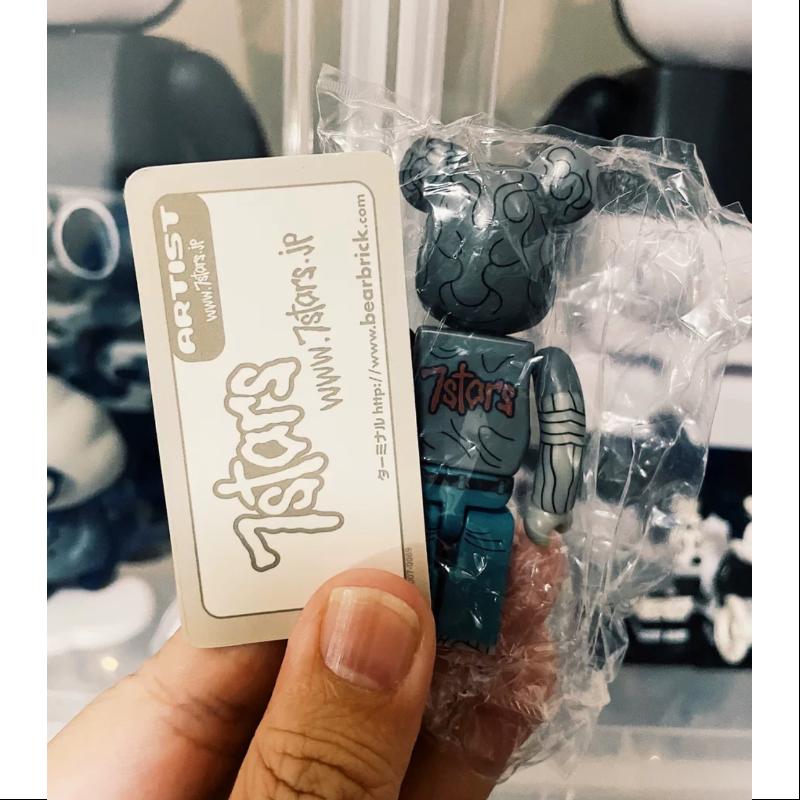 Bearbrick Series 7 ARTIST 7stars 100% Collectible Vinyl Figure - Limited Edition Japanese Designer Toy for Display & Investment | Perfect for Home Decor, Office Collection, and Anime Enthusiast Gifts