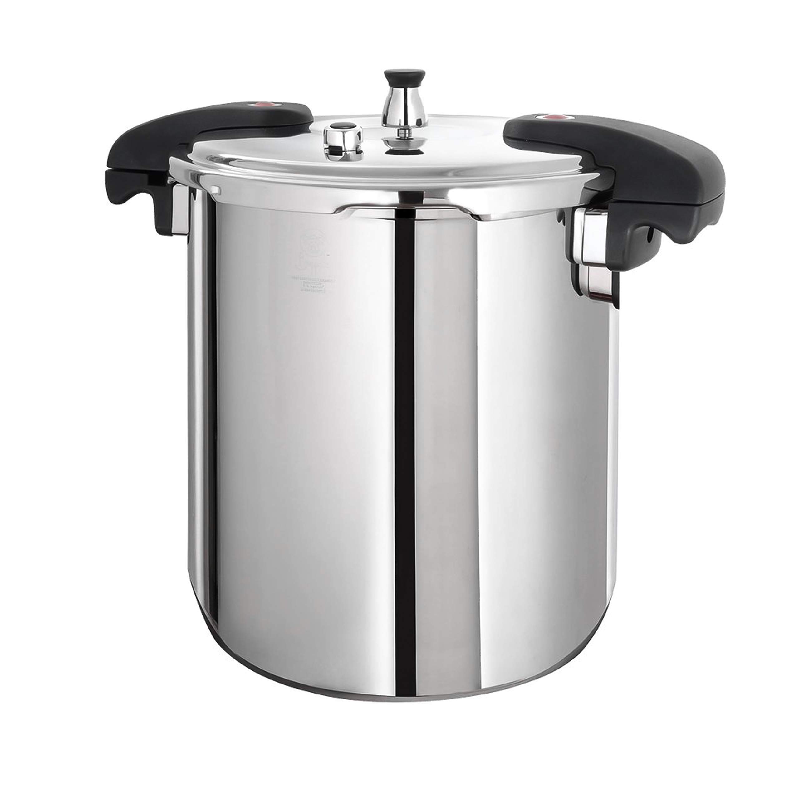 Buffalo QCP420 21-Quart Stainless Steel Pressure Cooker - Fast Cooking, Energy Efficient | Perfect for Canning, Meal Prep & Large Family Dinners