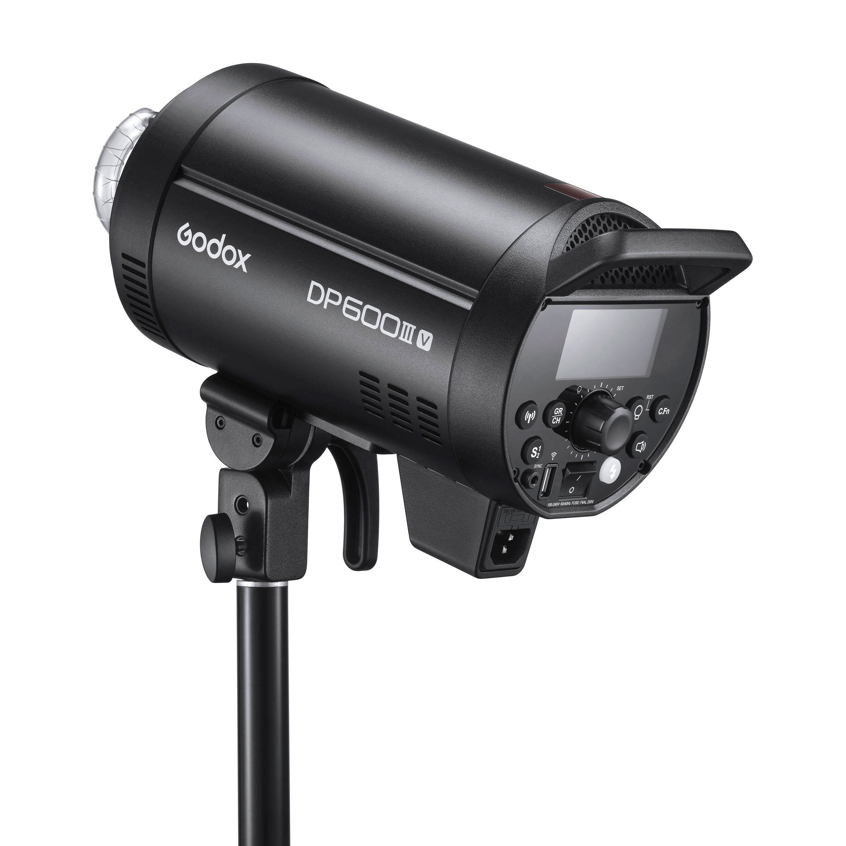 Godox DP600III V Professional Studio Flash with LED Modeling Lamp - Perfect for Portrait, Fashion, and Product Photography