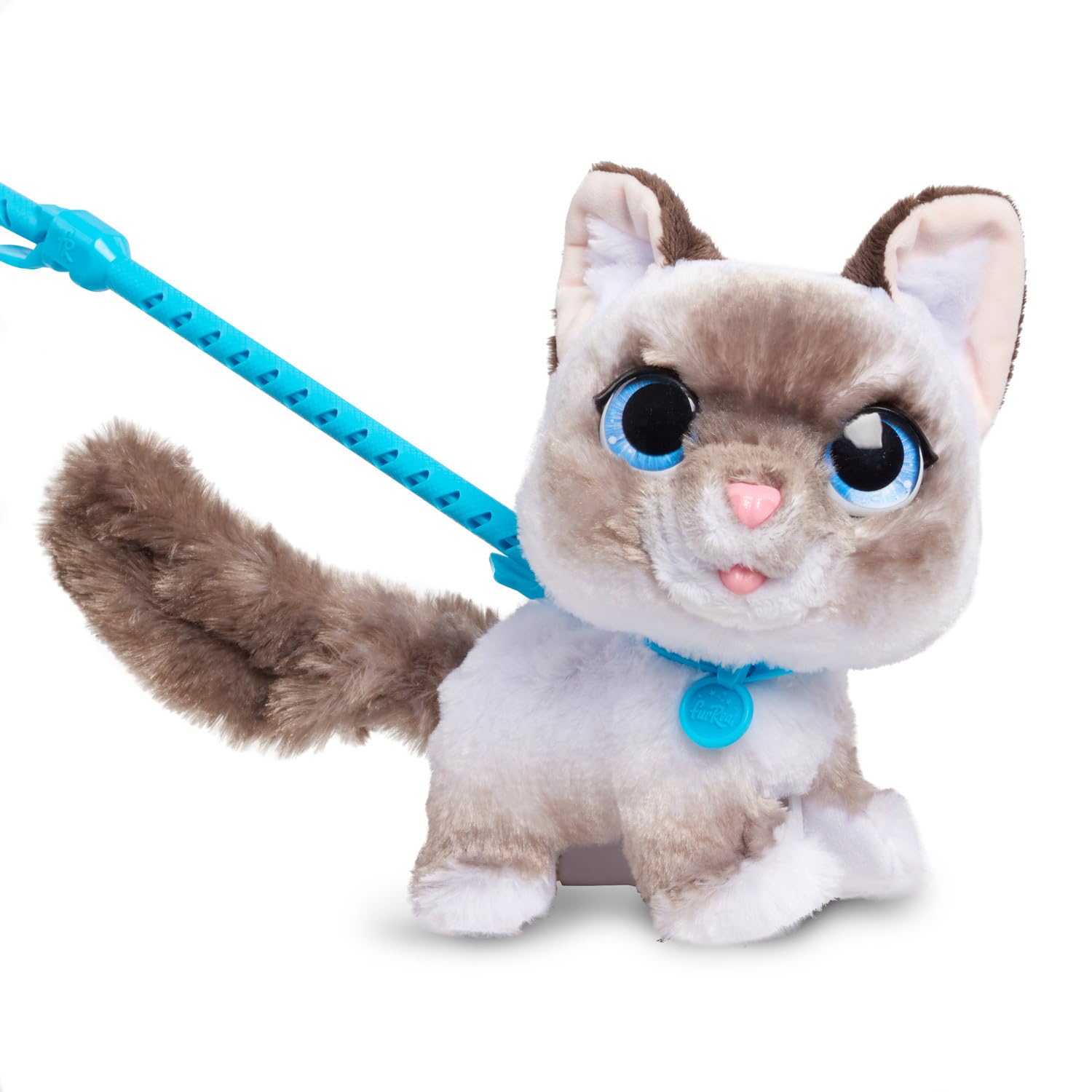 FurReal Wagalots Kitty - Interactive Plush Toy for Kids Ages 4+ | Soft Faux Fur Stuffed Animal | Perfect Gift for Birthday & Christmas | Fun Pretend Play Companion