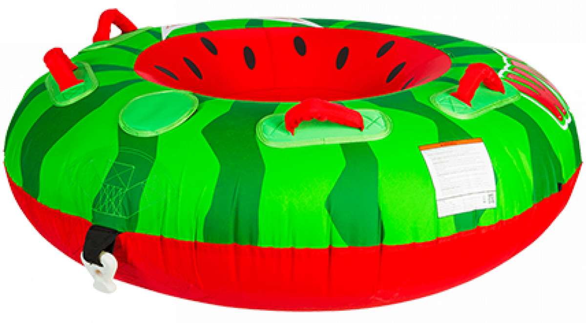 HO Watermelon Tube 2023 - Inflatable Pool Float for Summer Fun, Beach Party & Pool Relaxation