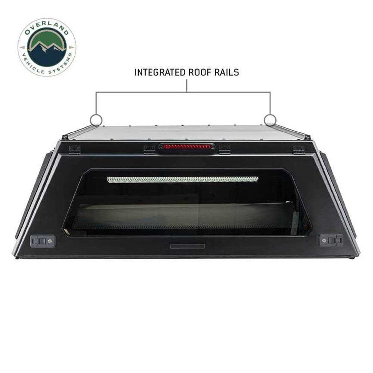 2024 Toyota Tacoma 5ft Bed Overland Vehicle Systems Expedition Truck Cap - Durable Truck Canopy for Off-Road Camping & Outdoor Adventures