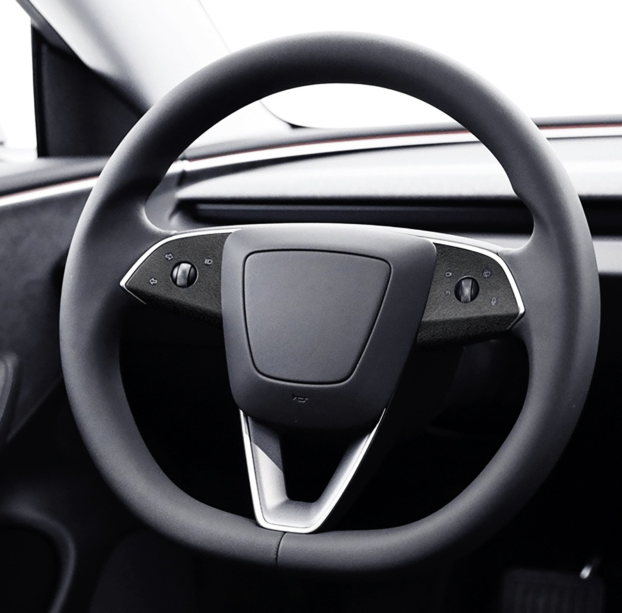 Premium Tesla Alcantara Steering Wheel Cover for 2024+ Model 3 Highland - Luxury Car Interior Upgrade, Enhanced Grip & Comfort - Perfect for Daily Commute & Road Trips