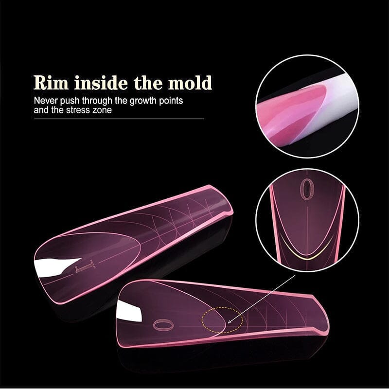 150pcs Pink Almond False Nail Tips - DIY Acrylic Nail Extension Kit for Salon & Home Manicure | Perfect for Nail Art, Parties & Special Occasions