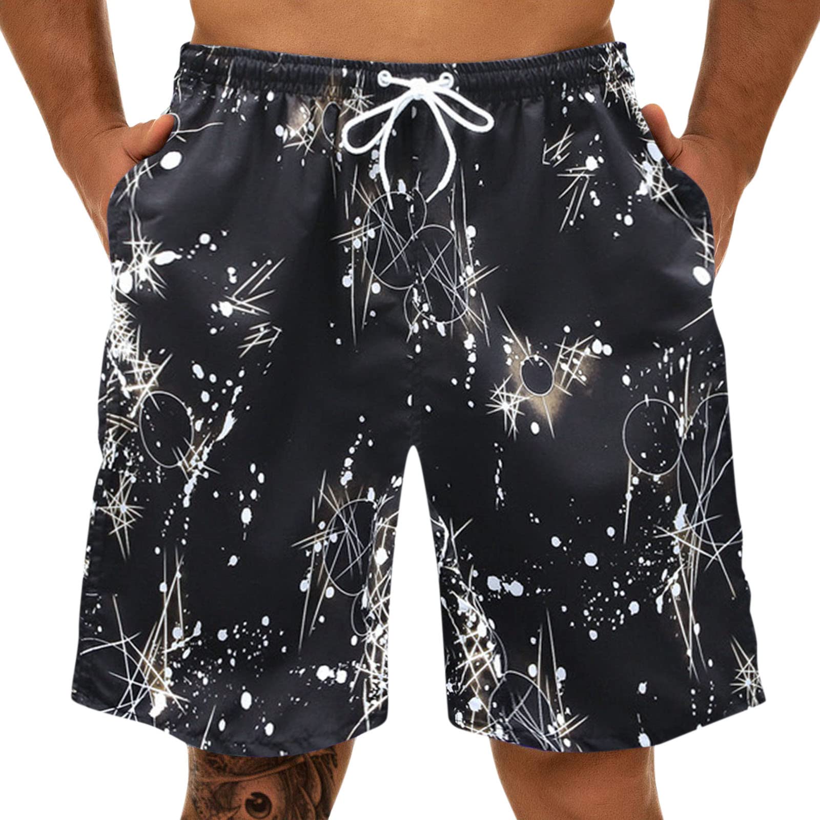 Men's Athletic Fit Cargo Pants - Summer Fashion Sports Pants with Straight Leg & Loose Fit - Perfect for Beach, Gym, and Outdoor Activities