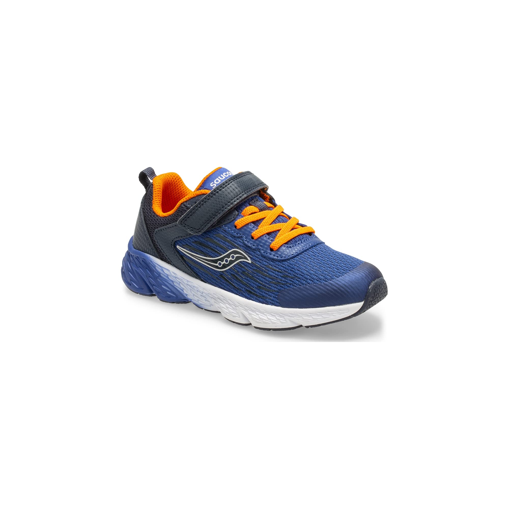 Saucony Kids Wind Running Shoes with Alternative Closure - Lightweight & Comfortable for Boys & Girls - Perfect for School, Sports & Daily Activities