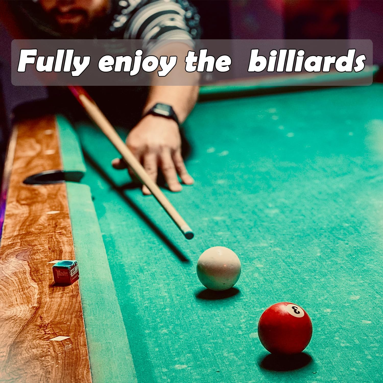6-Piece Billiard Pockets Replacement Set for Pool Tables - Includes 4 Corner Pockets & 2 Side Pockets | Durable Snooker Table Accessories for Home Game Rooms & Bars