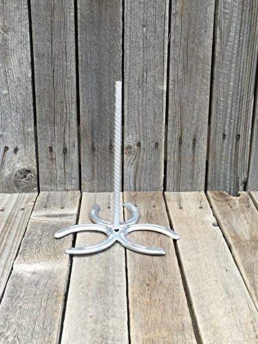 Stainless Steel Horseshoe Paper Towel Holder - Rustproof Kitchen & Bathroom Organizer for Home, Office, or RV Use